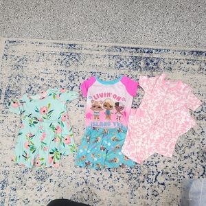 Girls size 8 Spring pajama lot